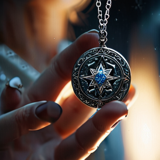 A powerful beam of light shooting from the star amulet in Eira's hand, piercing the Void and causing it to dissipate.